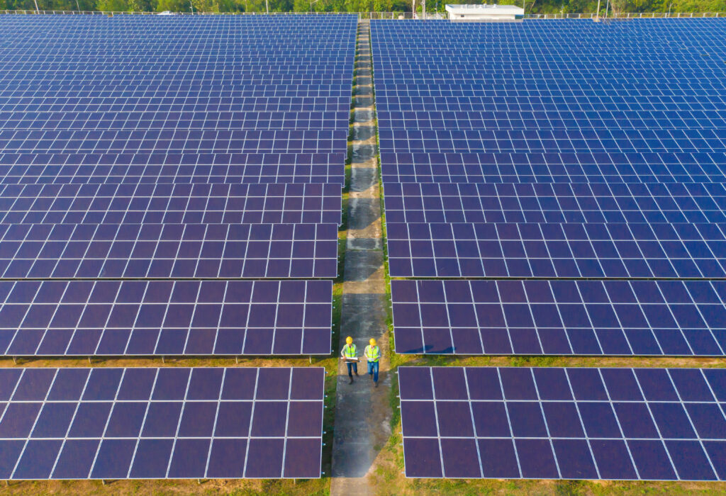 Instalación fotovoltaica mantenida por empresa de servicios de mantenimiento de energías renovables
