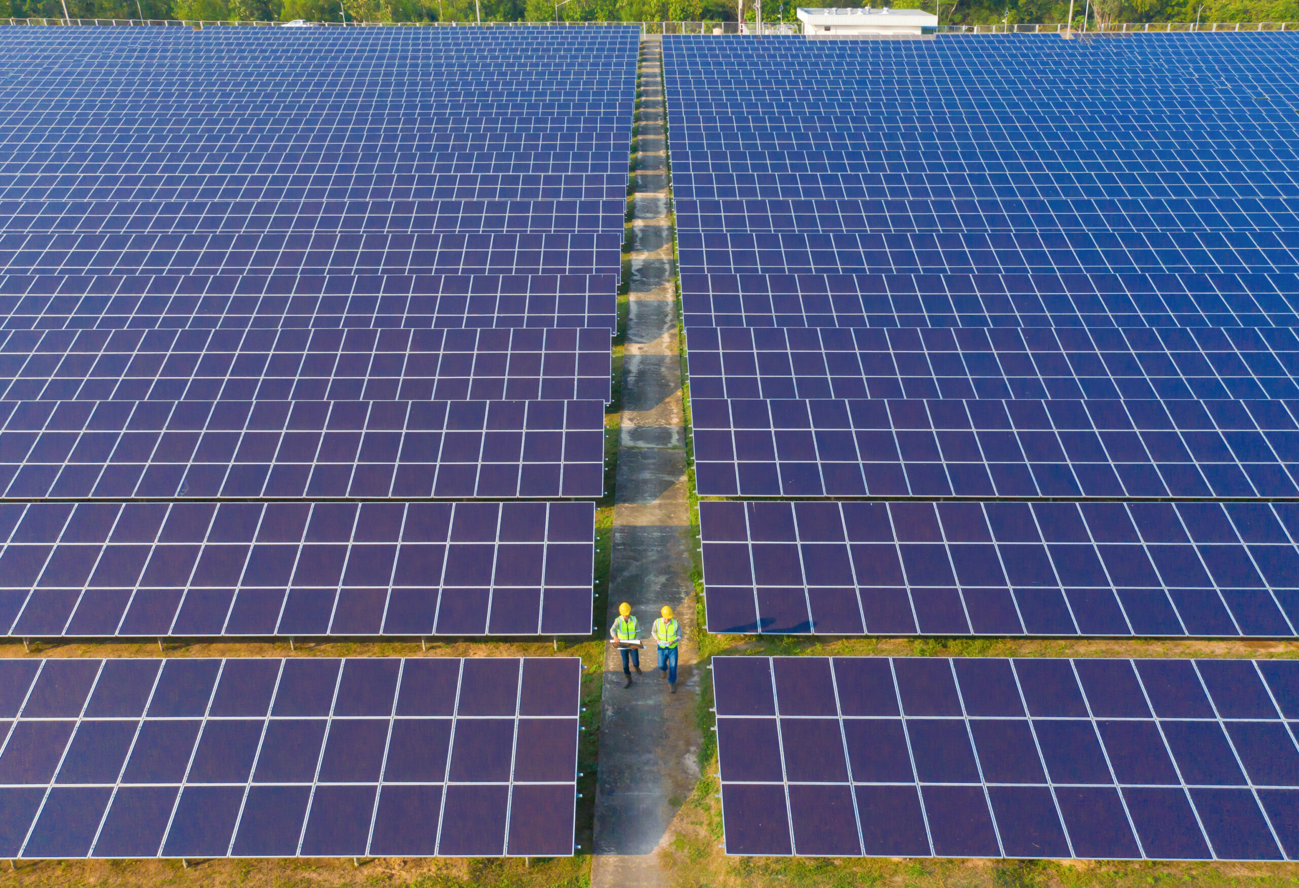 Instalación fotovoltaica mantenida por empresa de servicios de mantenimiento de energías renovables